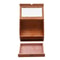 Premium Wooden Perfume Jewelry Organizer Display Stand With Drawer Elegant Vanity Storage Solution 5
