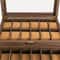 Slot Watch Storage Organizer Glass Top Watch Display Case With Drawer For Men Timepieces 1