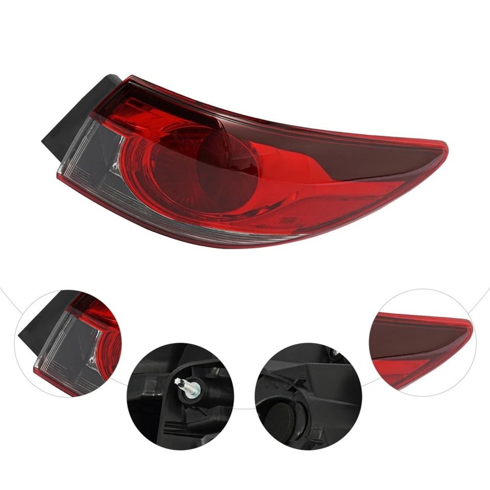 Premium Right Rear Halogen Tail Light Replacement For Mazda 8