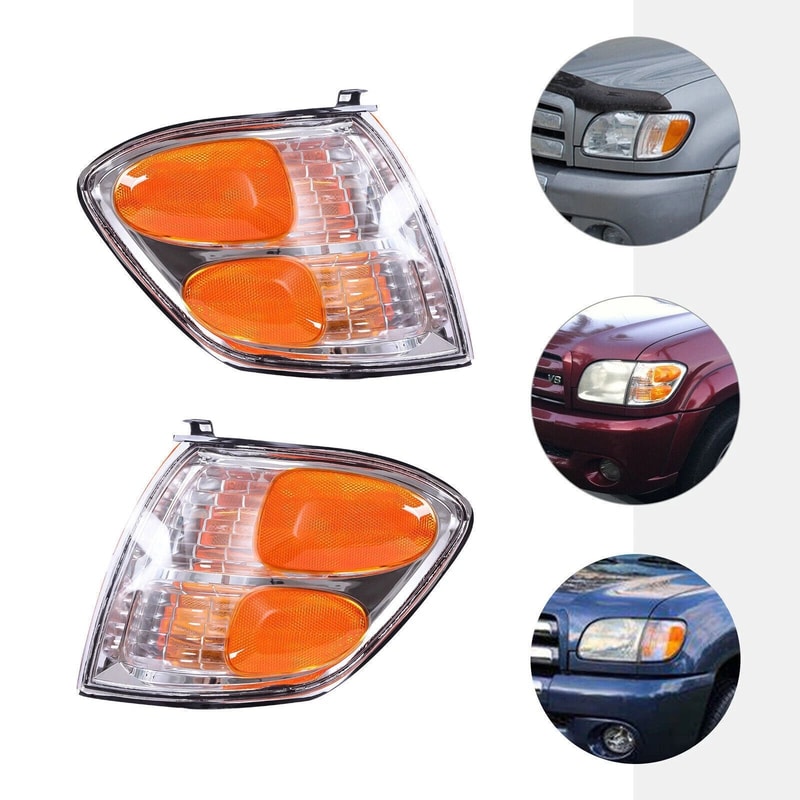 Toyota Sequoia Replacement Headlight Assembly Pair Halogen Left Right Fit 1