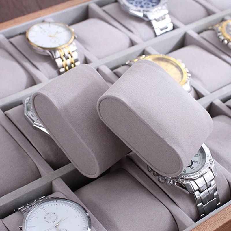 Watch Storage Tray Organizer Wooden Watch Display Case Watch Organizer 5