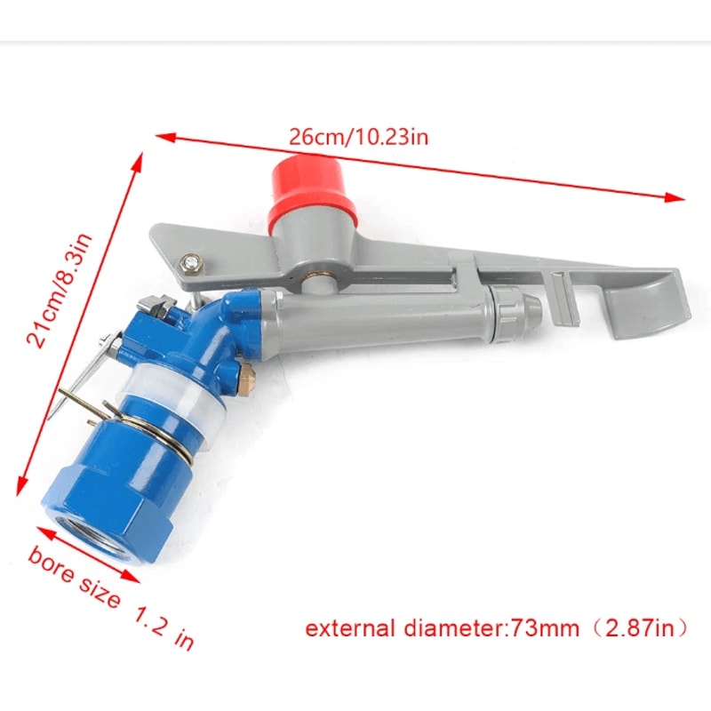 Adjustable Impact Sprinkler Sprinkler For Large Area Irrigation 5