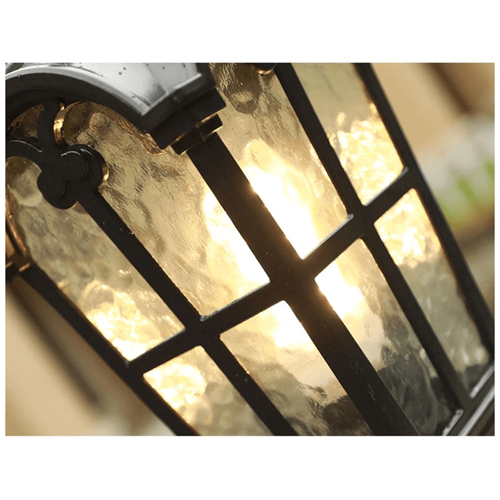 Rustic Vintage Outdoor Post Light Garden Lantern Classic Patio Yard Lighting Fixture 5