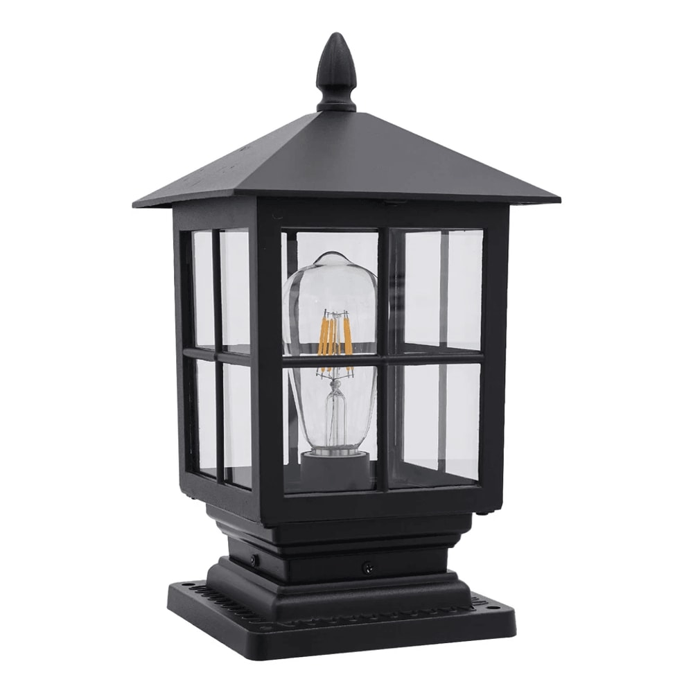 Premium Aluminum Outdoor Post Light Lantern Classic Landscape Post Lantern For Garden Walkway 1
