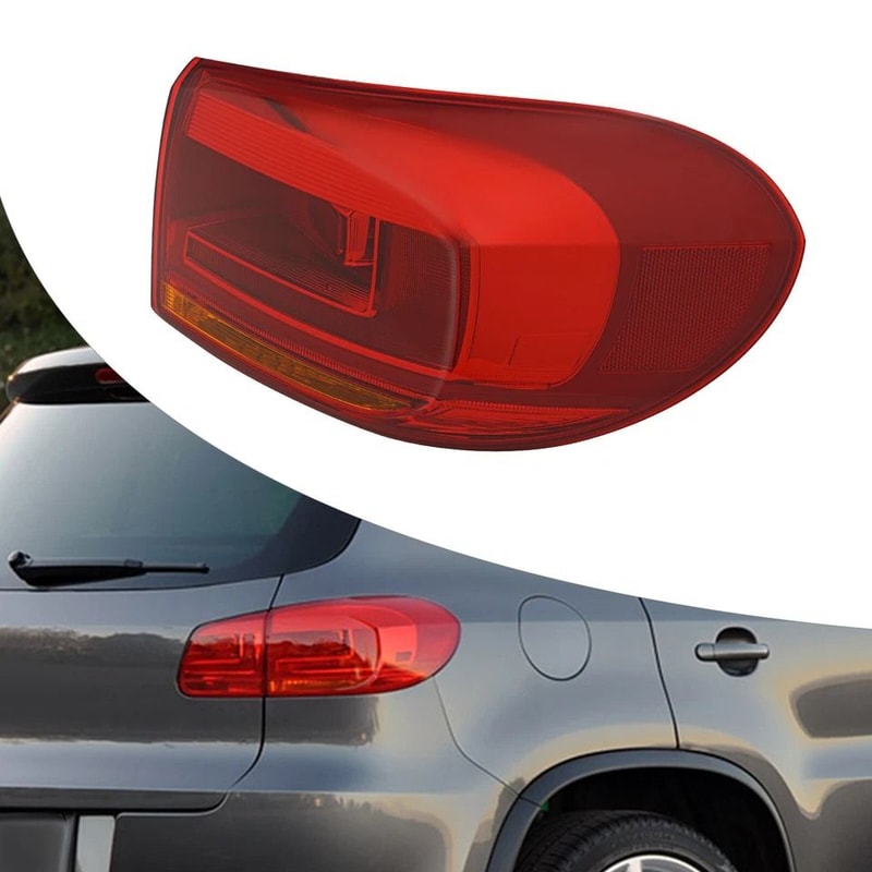 Right Side Halogen Rear Tail Light Assembly For VW Tiguan OEM Fit Replacement 0