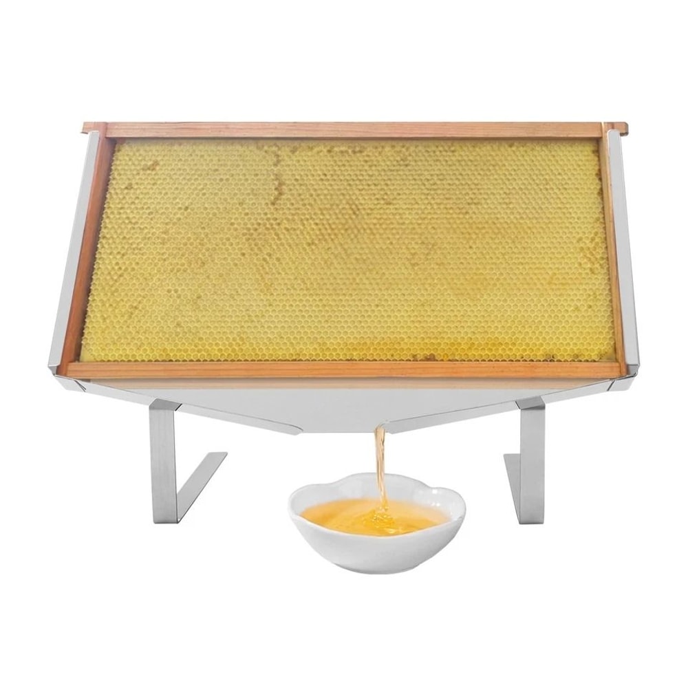 Stainless Steel Honey Uncapping Holder For Frames Durable Beekeeping Tool 4