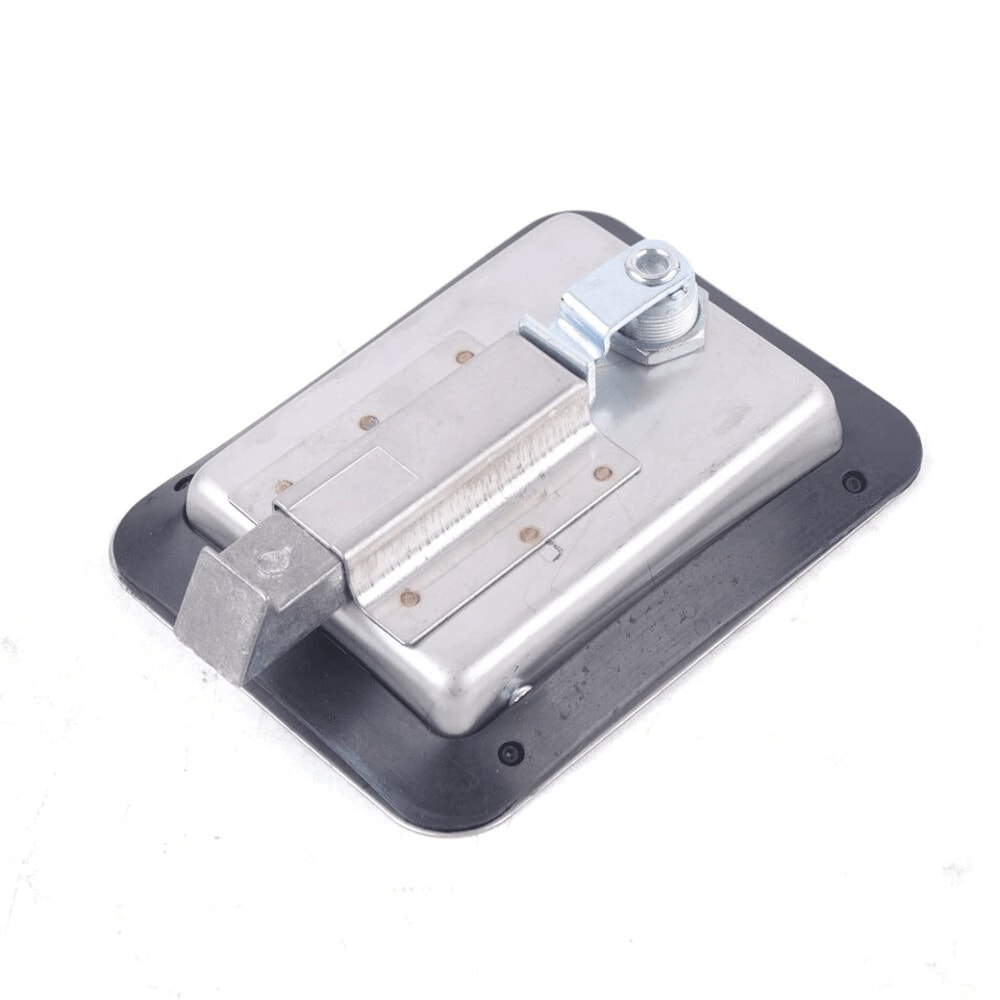 Heavy Duty Stainless Steel Toolbox Latch Set Paddle Door Handles With Keys 1