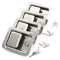Heavy Duty Stainless Steel Toolbox Latch Set Paddle Door Handles With Keys 2
