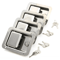 Heavy Duty Stainless Steel Toolbox Latch Set Paddle Door Handles With Keys 2