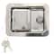 Heavy Duty Stainless Steel Toolbox Latch Set Paddle Door Handles With Keys 7
