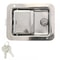 Heavy Duty Stainless Steel Toolbox Latch Set Paddle Door Handles With Keys 7