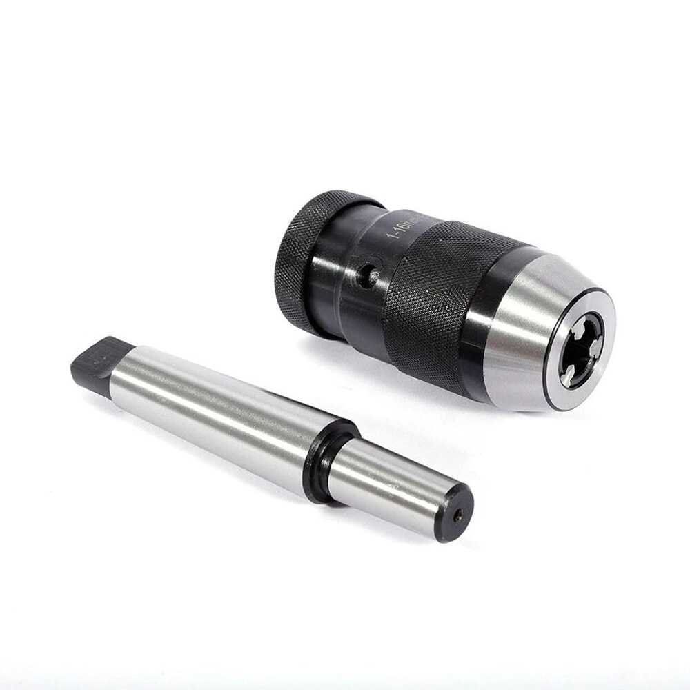 Keyless Lathe Drill Chuck Heavy Duty Self Tightening Drill Chuck For Milling And CNC Lathe Machines 3