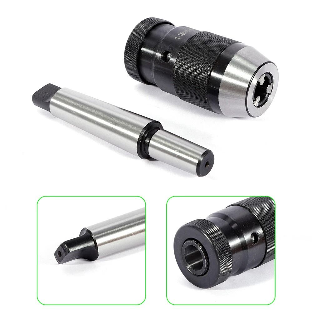Keyless Lathe Drill Chuck Heavy Duty Self Tightening Drill Chuck For Milling And CNC Lathe Machines 5