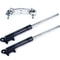 Mini Dirt Bike Front Fork Shocks Upverted Triple Tree Suspension 0