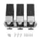 Premium Bottle Wall Mount Shower Dispenser Shampoo Conditioner Soap Organizer 3
