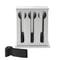 Premium Stainless Steel Utensil Dispenser Station Kitchen Countertop Organizer Holder 7