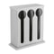 Premium Stainless Steel Utensil Dispenser Station Kitchen Countertop Organizer Holder 8