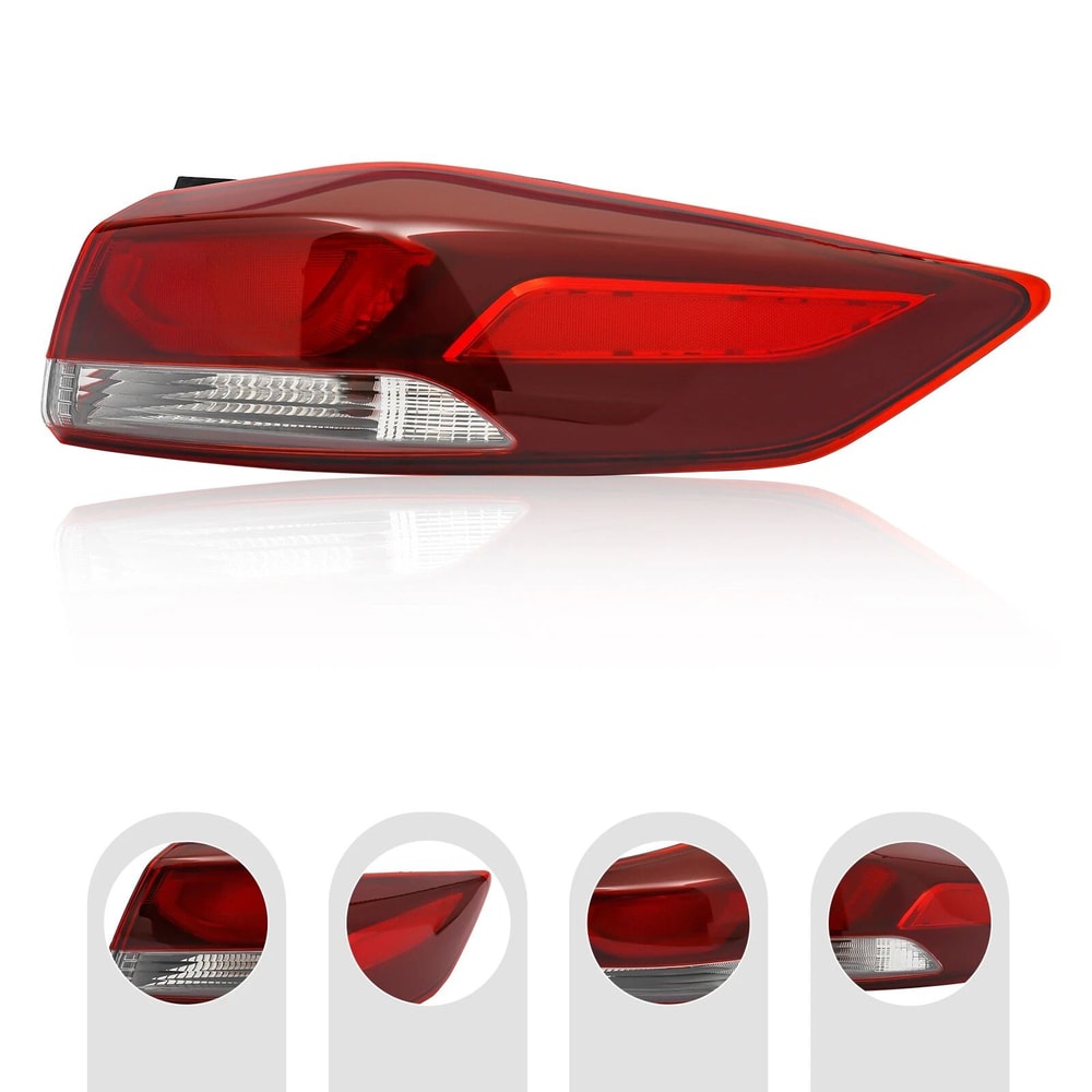 Premium Right Rear Hyundai Elantra Tail Light Assembly For Passenger Side 5
