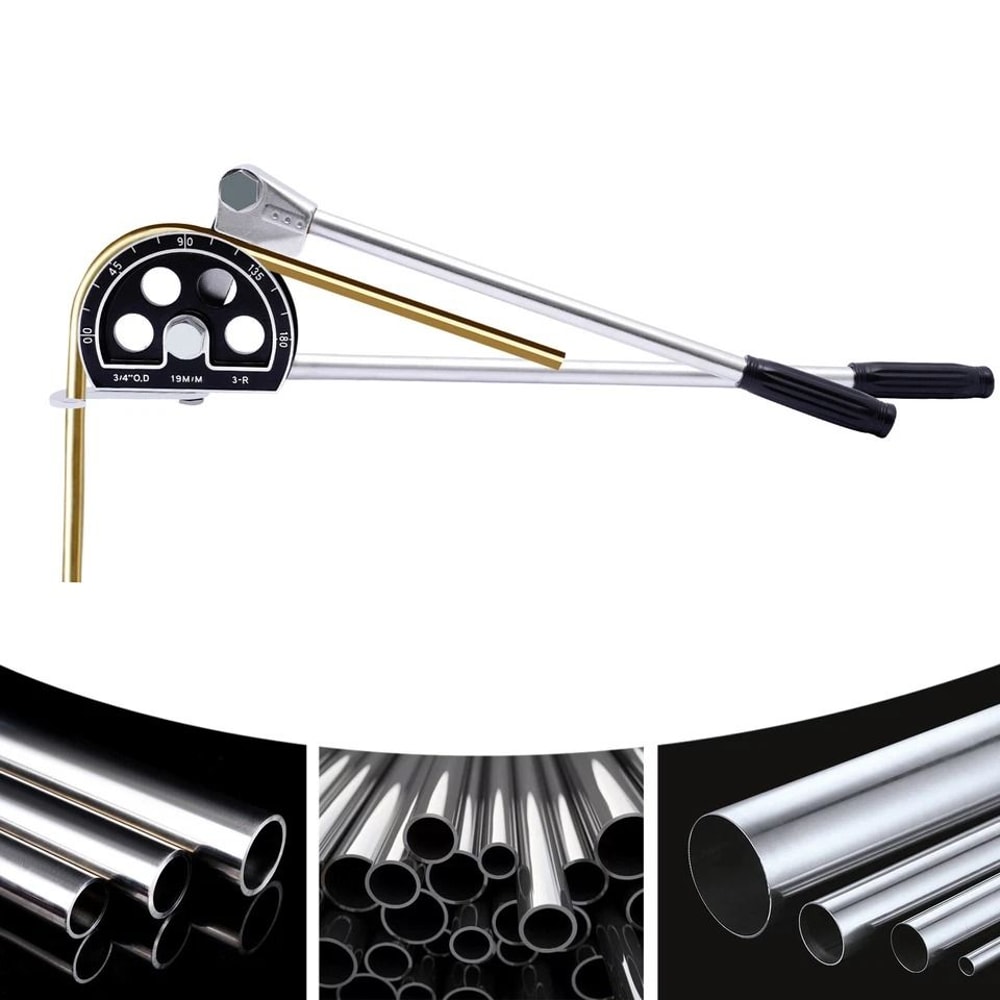 Premium HVAC Tube Bender Manual Pipe Bender With Ratchet Precision 3