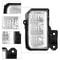 Premium LED Front Fog Lights For Subaru Forester Bumper Driving Lamp Pair 4