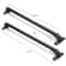 Premium Honda Civic Roof Rack Cross Bars For Durable Cargo Carrier 1