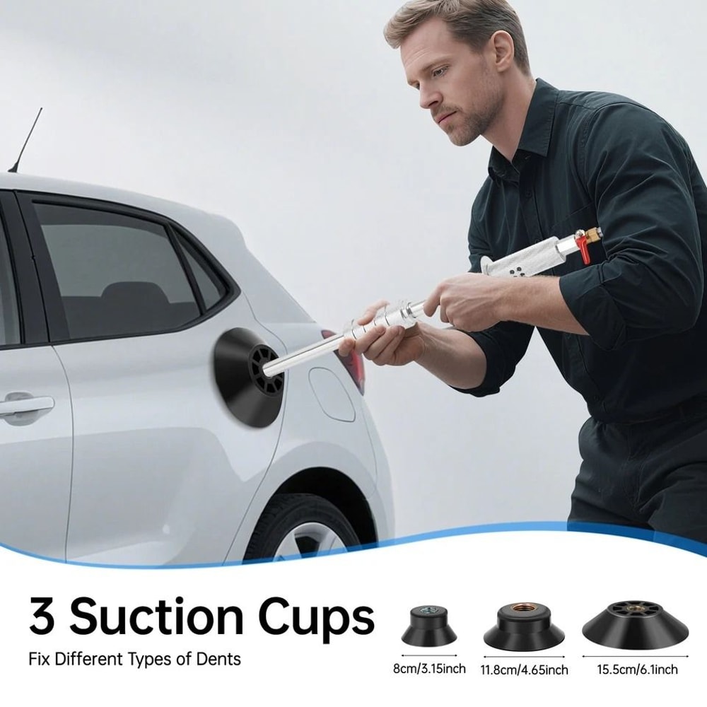 Professional Air Pneumatic Dent Puller With Suction Cups For Car Body Repair 6