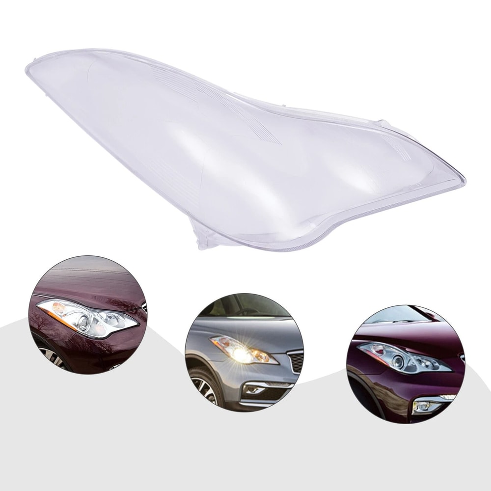 Premium Right Passenger Headlight Lens Cover For Infiniti Clear Headlight Replacement 7