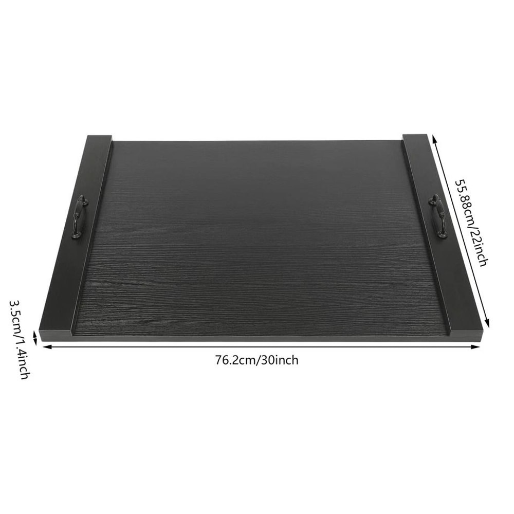 Wooden Stove Top Cover With Handles Durable Kitchen Counter Extender 1