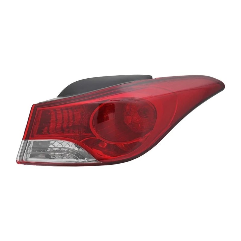 Hyundai Elantra Right Side Tail Light Halogen Replacement 1