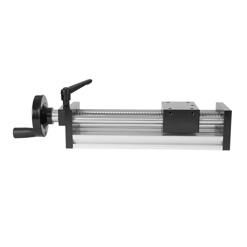 Precision Manual Linear Rail Sliding Table Dual Axis Linear Rail Guide Sliding Table 4