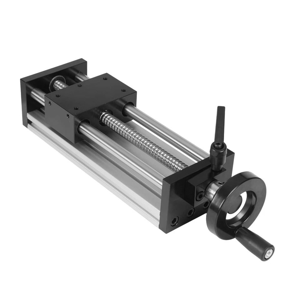 Precision Manual Linear Rail Sliding Table Dual Axis Linear Rail Guide Sliding Table 6