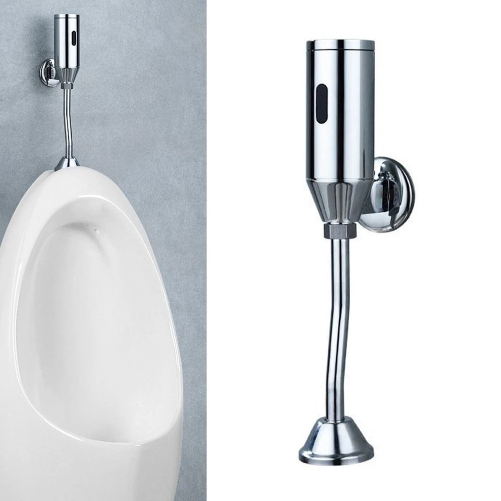 Premium Wall Mounted Touchless Sensor Flush Valve Intelligent Automatic Urinal Flush Valve 7