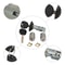 Premium Door Lock Ignition Key Cylinder Set For Cadillac Chevrolet Trucks 4