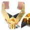 V Shape Motor Carbon Brush Holder For DC Motors Durable Slip Ring Brush Holder Replacement 2