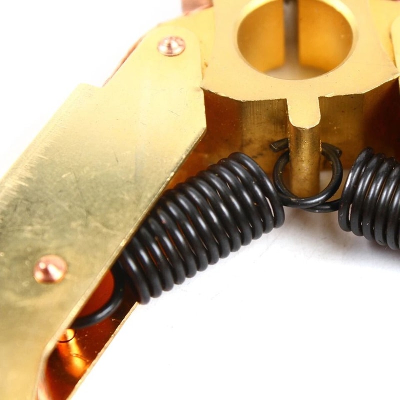 V Shape Motor Carbon Brush Holder For DC Motors Durable Slip Ring Brush Holder Replacement 3
