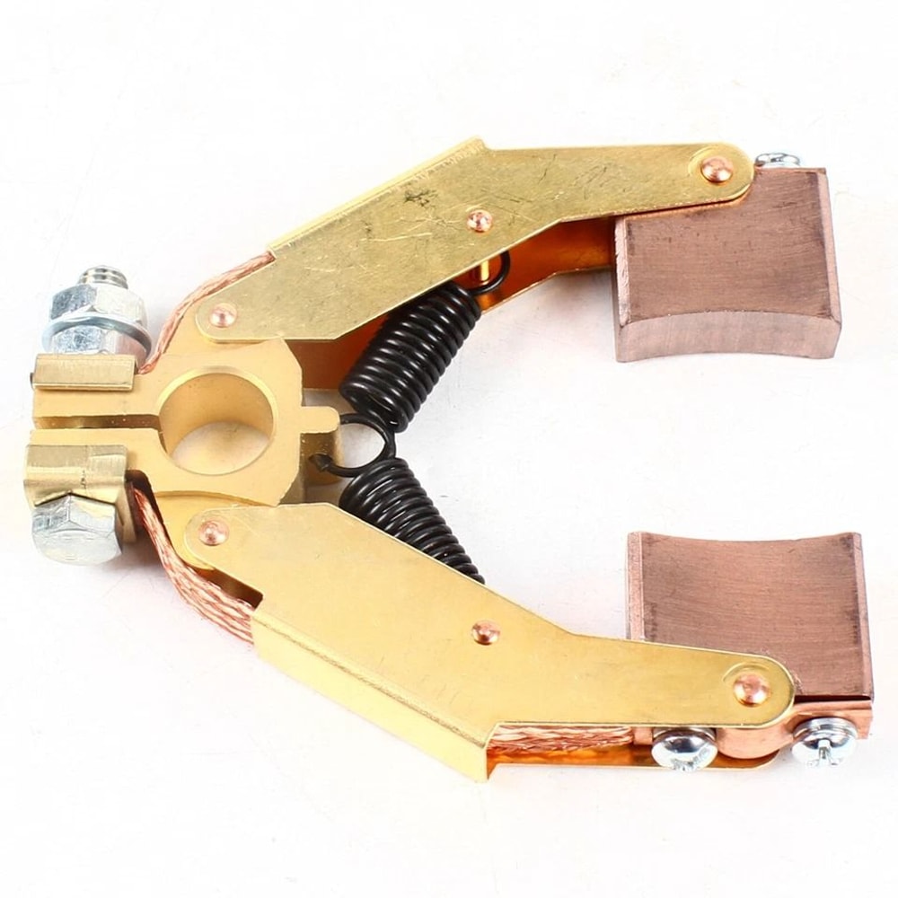 V Shape Motor Carbon Brush Holder For DC Motors Durable Slip Ring Brush Holder Replacement 6