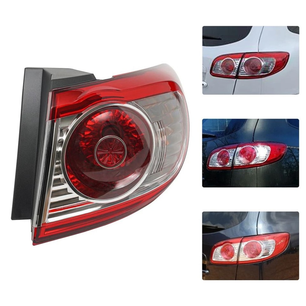 Right Side Tail Light Assembly For Hyundai Santa Fe Durable Replacement Lamp 10