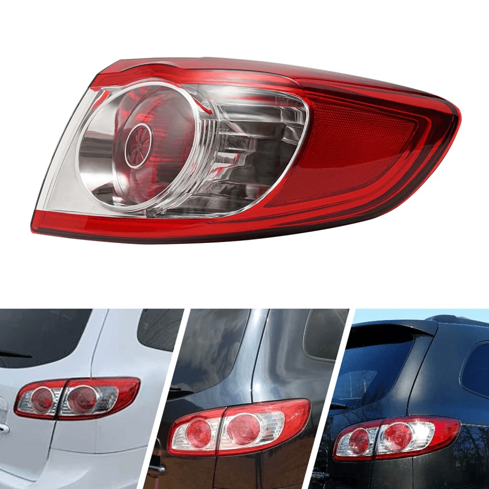 Right Side Tail Light Assembly For Hyundai Santa Fe Durable Replacement Lamp 5