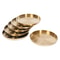 Stainless Steel Serving Tray Round Decorative Platter Trays For Home Parties Events 2