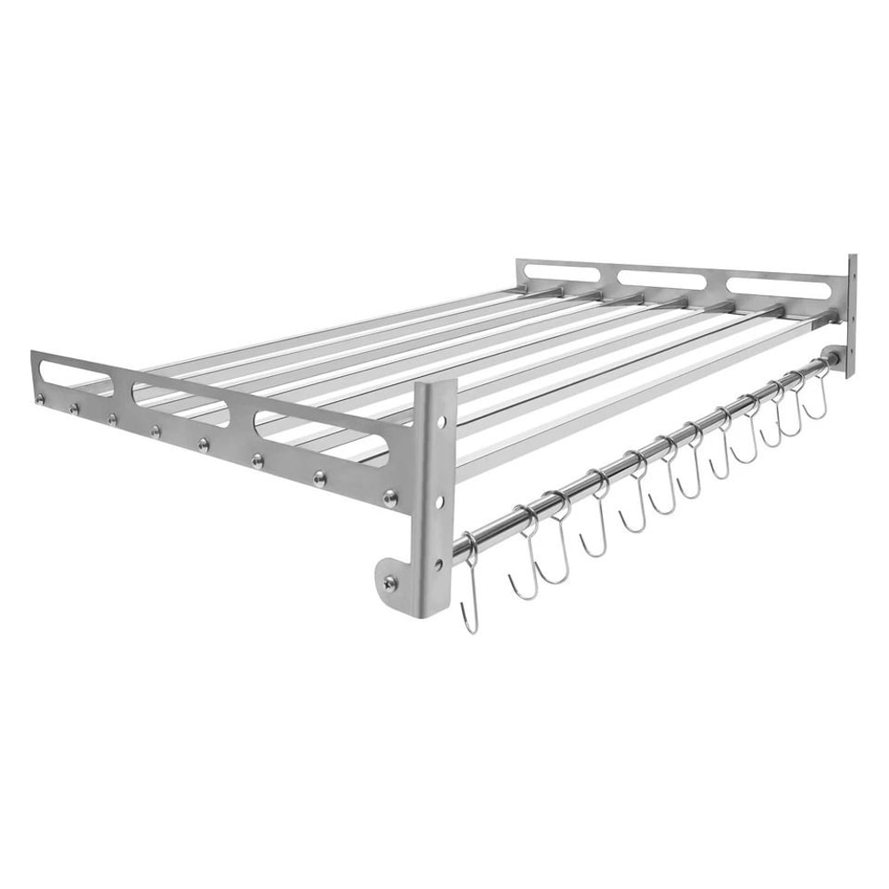 Premium Stainless Steel Wall Mounted Microwave Shelf Kitchen Appliance Wall Bracket 4