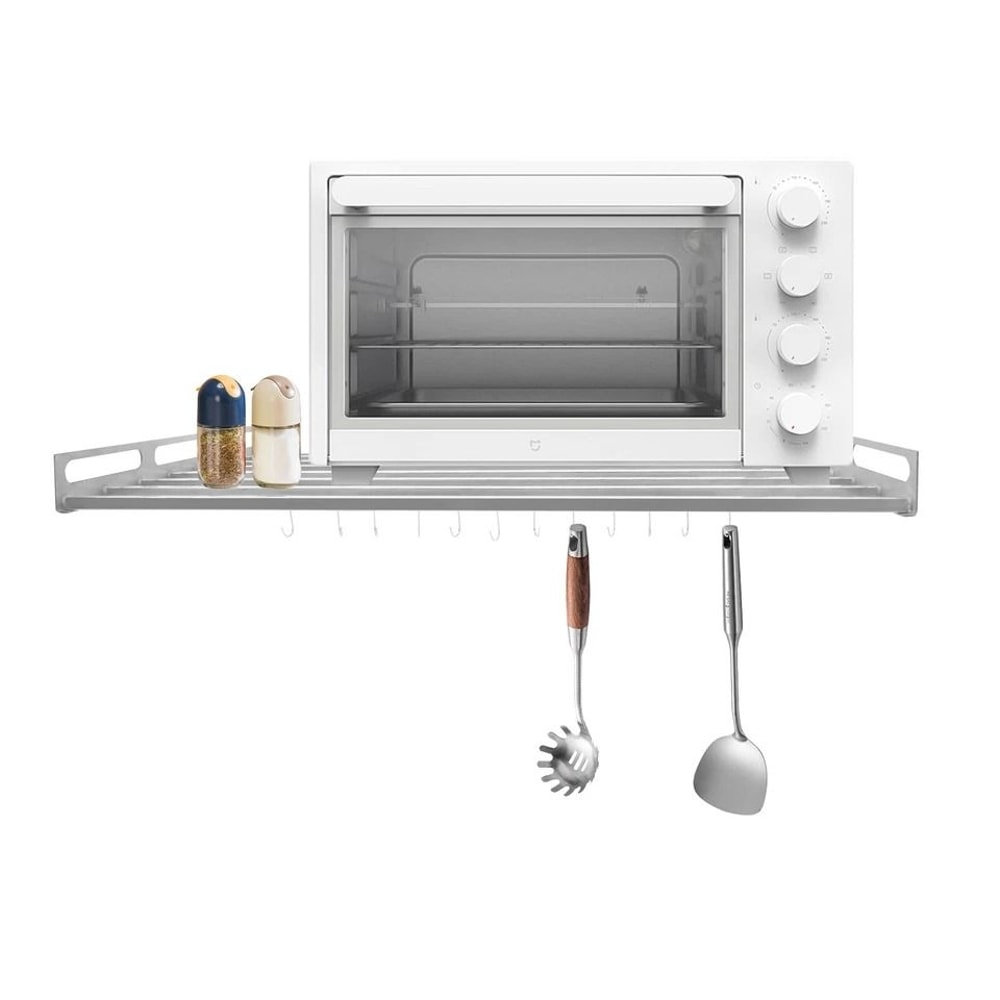 Premium Stainless Steel Wall Mounted Microwave Shelf Kitchen Appliance Wall Bracket 5