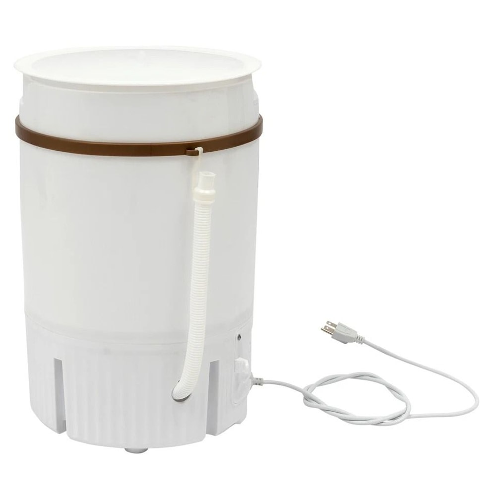 Portable Mini Washing Machine With Drainage Basket Compact Washer For Small Loads 4