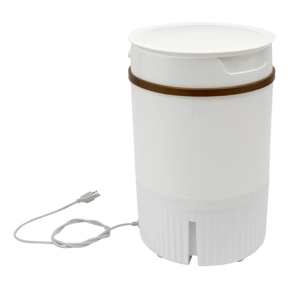 Portable Mini Washing Machine With Drainage Basket Compact Washer For Small Loads 5
