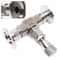 Precision Stainless Steel Valve Vace High Vacuum Metering Valve Bellows Sealed Valve Vacuum Isolati 0