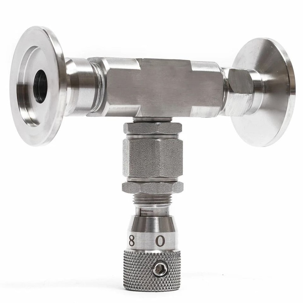 Precision Stainless Steel Valve Vace High Vacuum Metering Valve Bellows Sealed Valve Vacuum Isolati 3