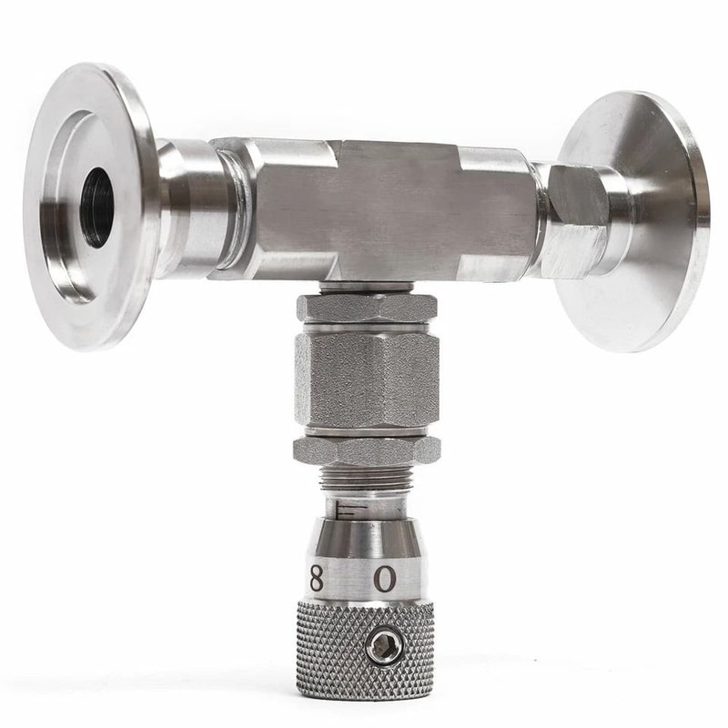 Precision Stainless Steel Valve Vace High Vacuum Metering Valve Bellows Sealed Valve Vacuum Isolati 3