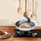 Premium Double Sided Honeycomb Non Stick Stainless Steel Wok Pan With Lid Induction Gas Compatible 9