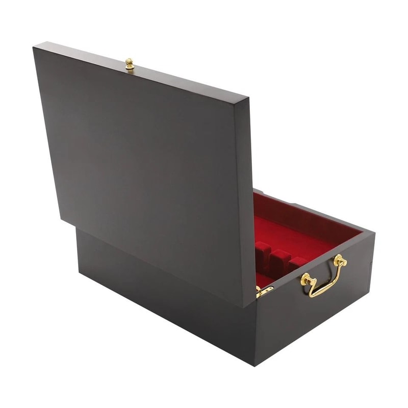 Vintage Wooden Silverware Chest For Flatware And Cutlery Storage 2