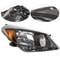 Toyota Yaris Headlight Hatchback Passenger Side Assembly 1