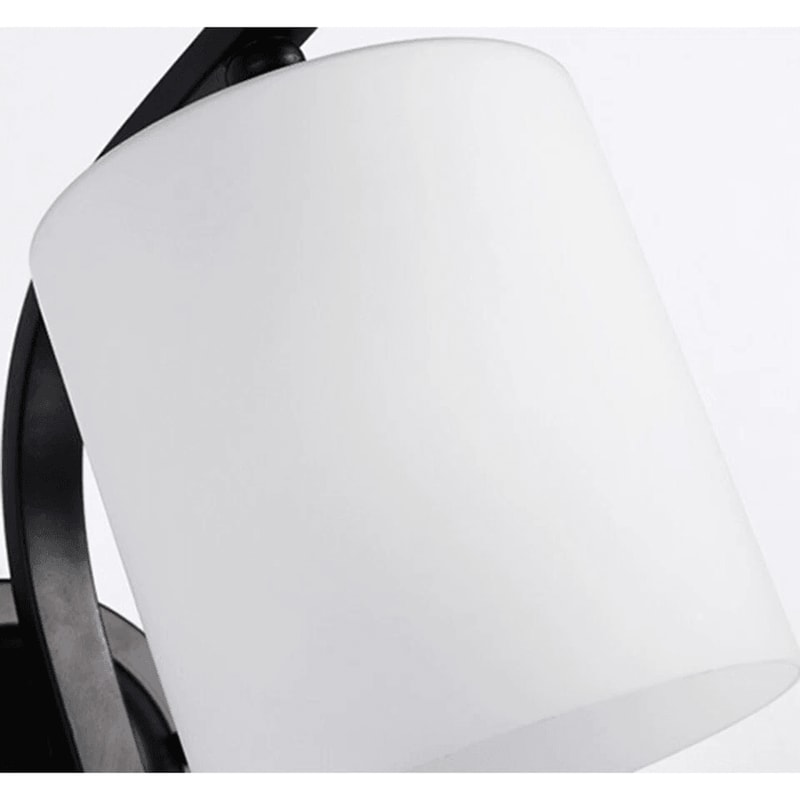 Modern Cylinder Glass Wall Sconce For Bedroom Hallway And Living Room Decor 2